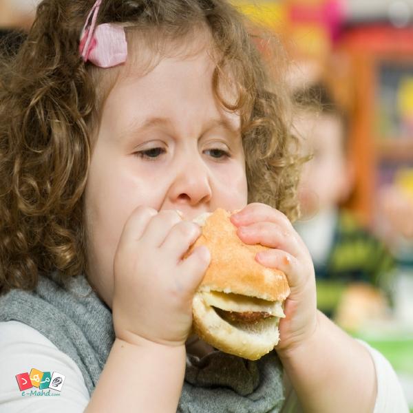 دلیل چاقی کودک