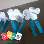 کاردستی ابر و باران