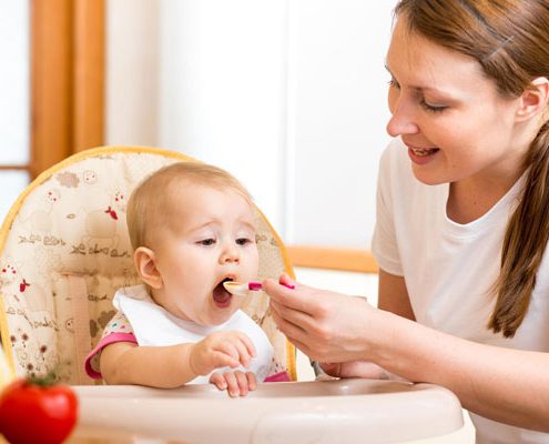 تغذیه کودک 9 ماهه