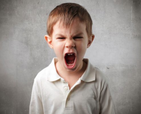 کودک عصبانی