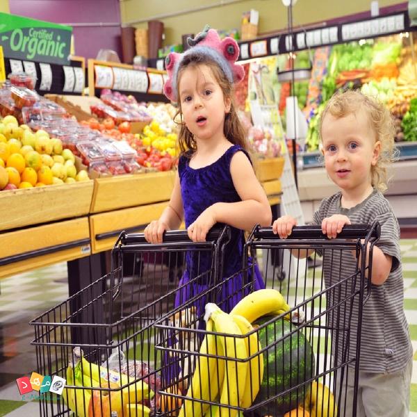 خرید از فروشگاه با کودک