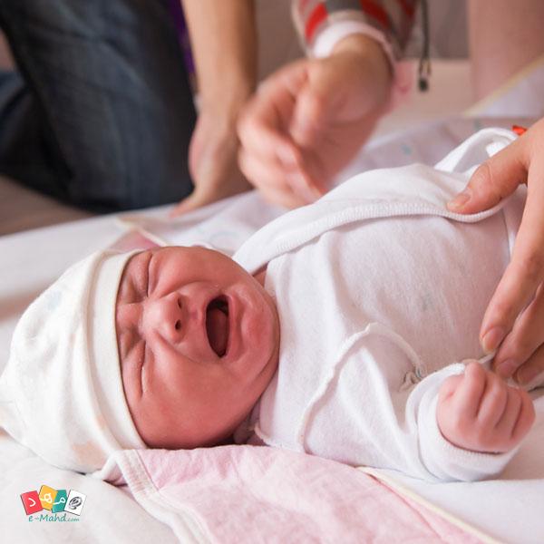 حبس نفس نوزاد