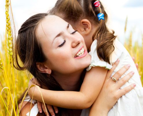 بغل کردن کودک